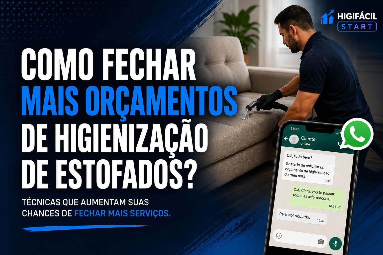 Como Conseguir os Primeiros Clientes na Higienização de Estofados?